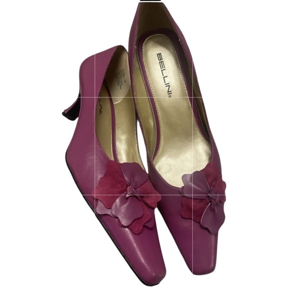 VTG Plum Bellini Shoes - Picture 1 of 7